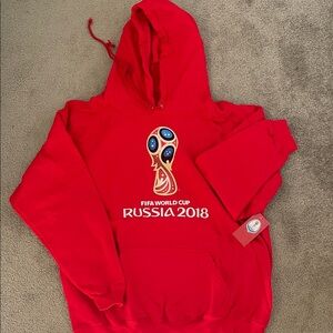 FIFA World Cup 2XL Hoodie Pullover Fleece - Russia 2018